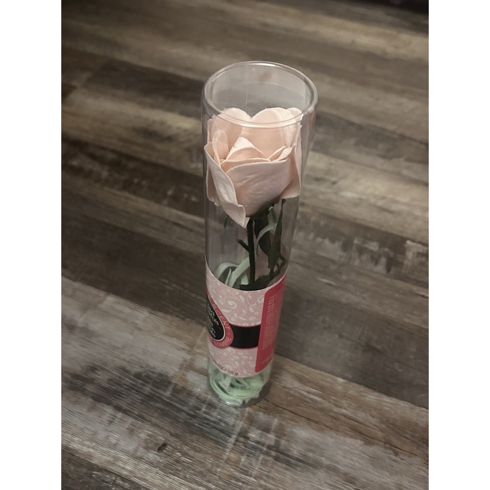 Dark Rose Scented Soap Petals Flower Floral Tube 0.35 oz for Women Hands - Picture 2 of 3